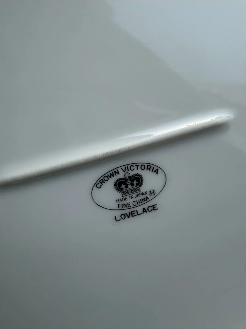 White Embossed Rim Porcelain Serving Platter